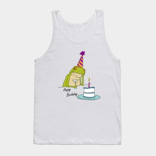 Happy birthday and frog Tank Top